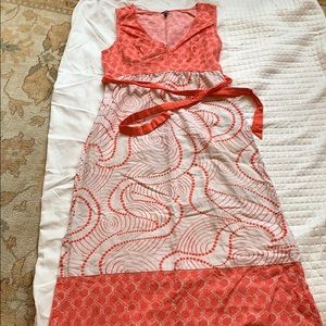 United Colors of Benetton linen maxi dress